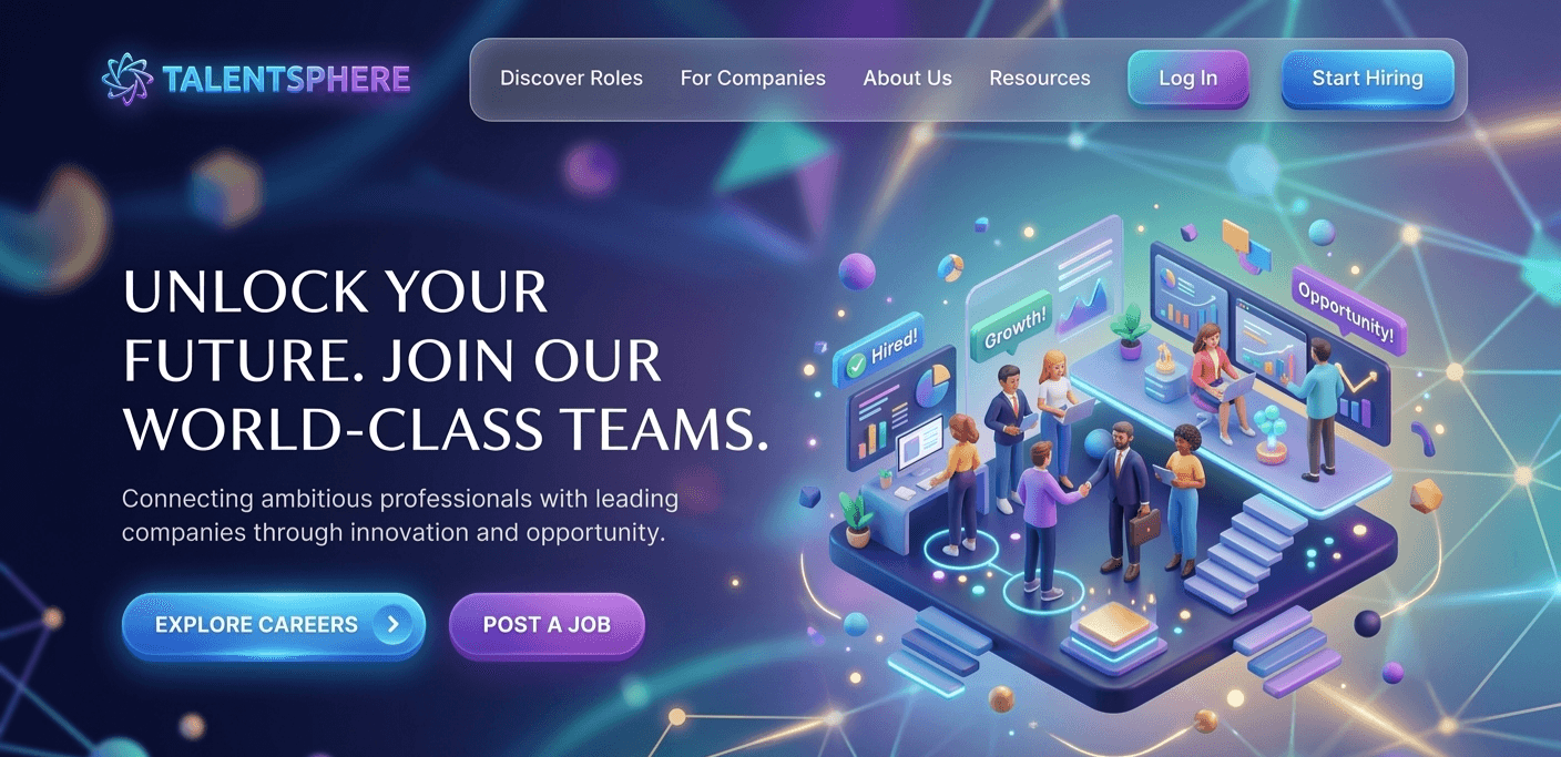 Electric TalentSphere retheme shown as the preview image for the shared composition study.